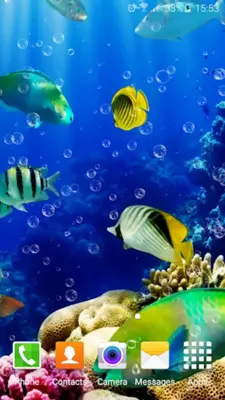 Aquarium Live Wallpaper android App screenshot 7